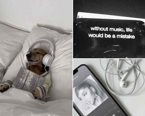 My currently favorite music 🎶 cover photo collage