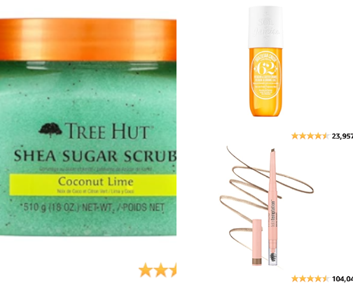 My Makeup & Self care favorites cover photo collage