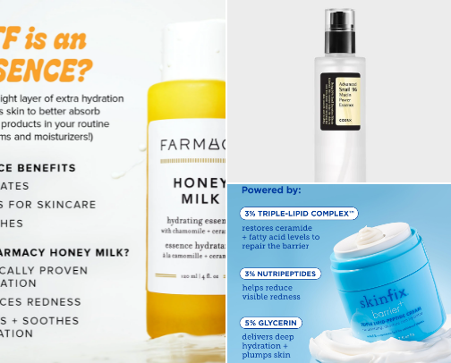 Glass Skin Essentials cover photo collage