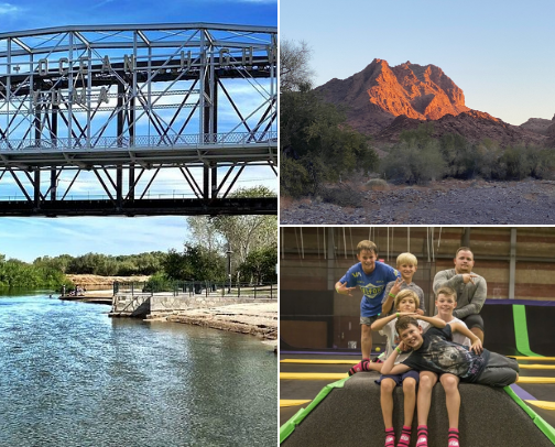 Be amazed great to go places in Yuma AZ cover photo collage