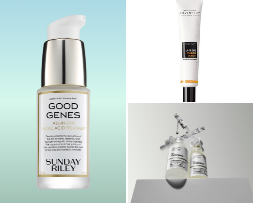Best Exfoliating Products for Acne-Prone Skin & Sensitive Skin✨ cover photo collage