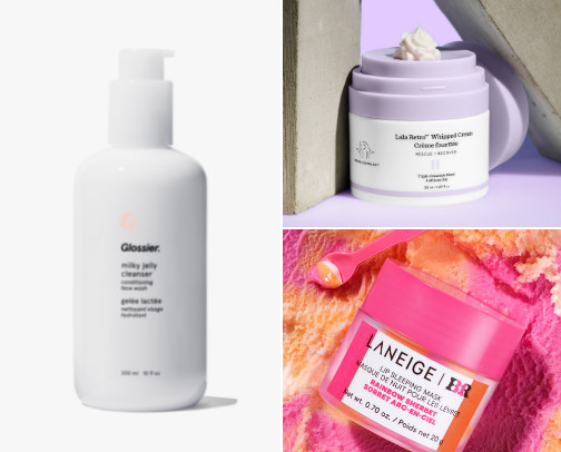 my skincare routine cover photo collage