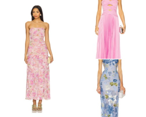 the dreamiest wedding guest dress i found cover photo collage