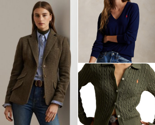 Dark Autumn Ralph Lauren Prep cover photo collage