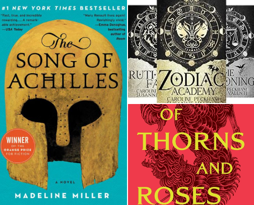 My favorite book recs cover photo collage