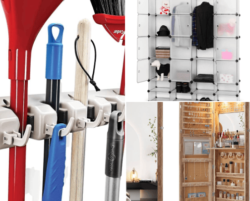 Home organization cover photo collage