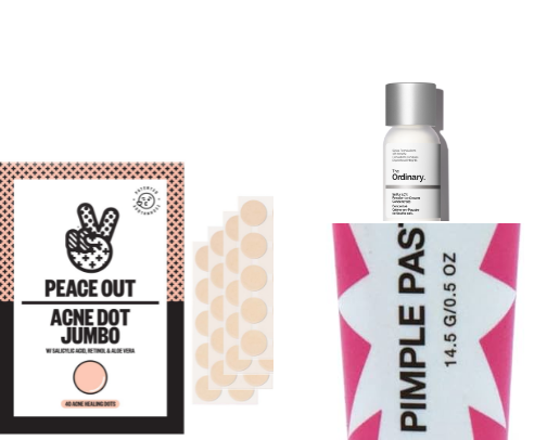 top 5 products for pimple in sephora😍❤️ cover photo collage