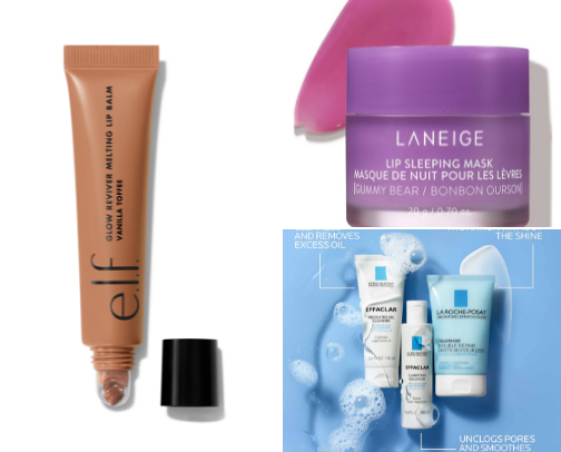 Flawless skincare cover photo collage