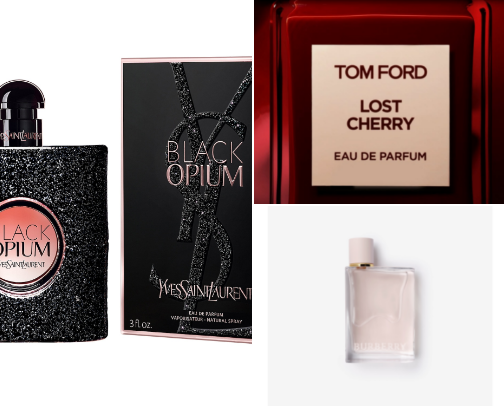 Fragrances cover photo collage