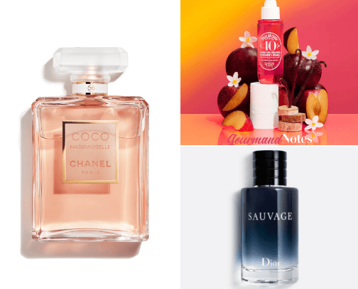 Fragrance cover photo collage