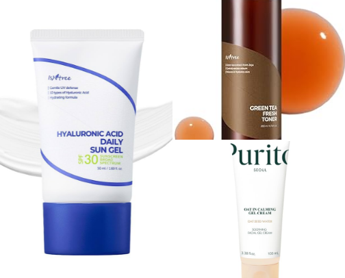 My Affordable Korean Skincare Must-haves!! cover photo collage