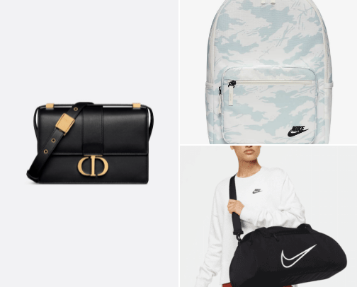 Bags cover photo collage