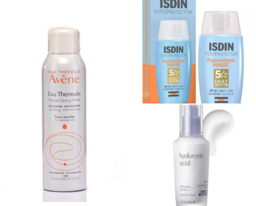 Essentials For a Flawless Skin cover photo collage