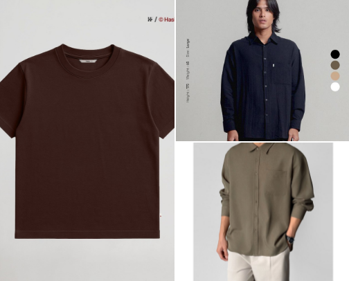 men's essentials cover photo collage
