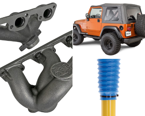 Jeep Wrangler JK Essentials and Accessories cover photo collage