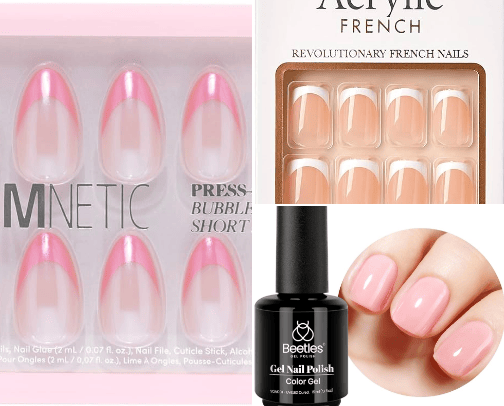 Press on Nails 💅🏼 cover photo collage