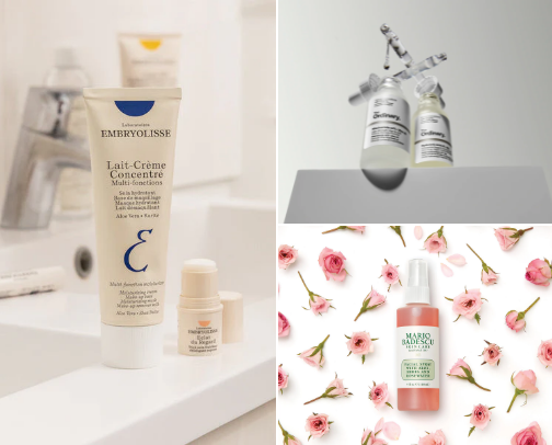 Skin care for dry to normal skin 🧖‍♀️ cover photo collage