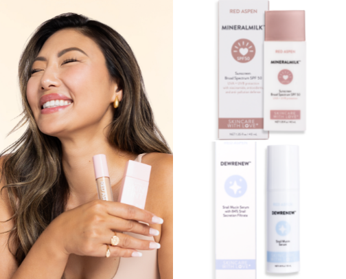 My favorite beauty products for 40+ cover photo collage