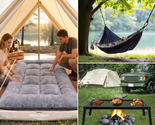If I Were Building the Ultimate Camping Setup cover photo collage