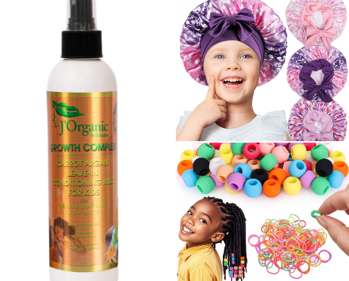 Hair Accessories For Kids cover photo collage