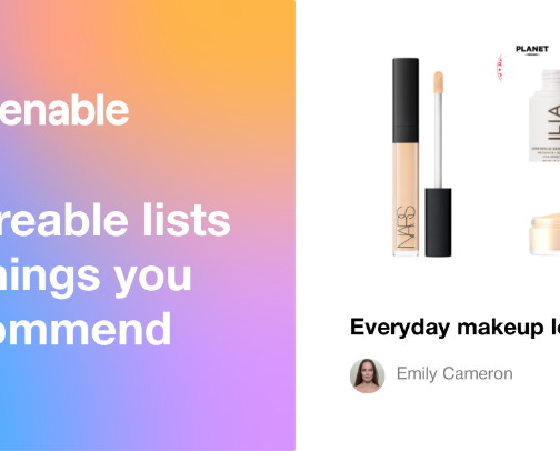 Cosmetic cover photo collage