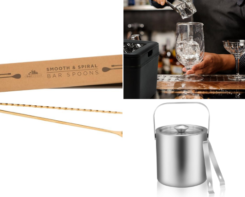 Be-Sippable: Bar Cart Accessories cover photo collage