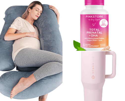 Pregnancy must haves cover photo collage