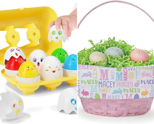 Easter Basket Stuffers - all under $20 cover photo collage
