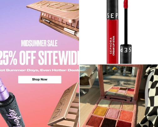 My favorite beauty recs cover photo collage
