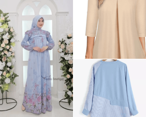 Baju cover photo collage