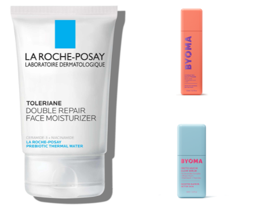 Alexa play: ‘SKINCARE FAVORITES’ on repeat 🔂🧖🏻‍♀️ cover photo collage