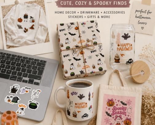 Cute & Cozy Halloween Finds 🎃 | Spooky Season Favorites cover photo collage
