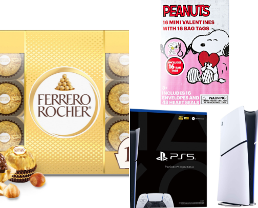 valentines shopping for boyfriends cover photo collage