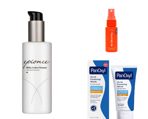 Skin care cover photo collage