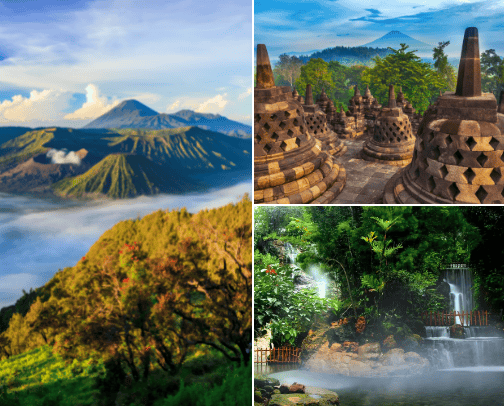 Wonderfull Indonesia cover photo collage