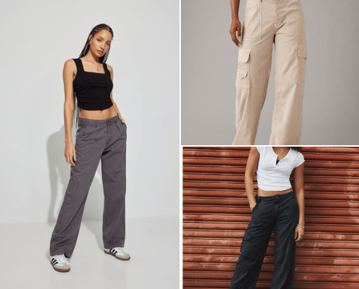Fashionable Cargo Pants cover photo collage