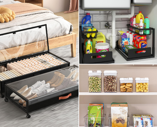 House Organization must haves. cover photo collage