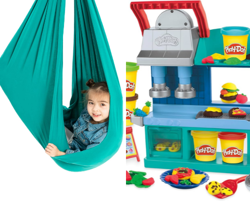 The Ultimate Sensory Toy List cover photo collage