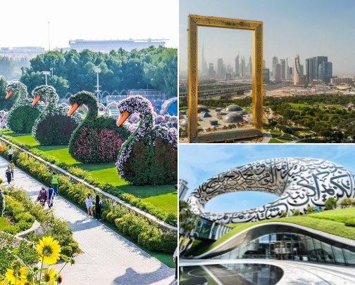 Wonderful list for those who want to see Dubai 🐪 cover photo collage