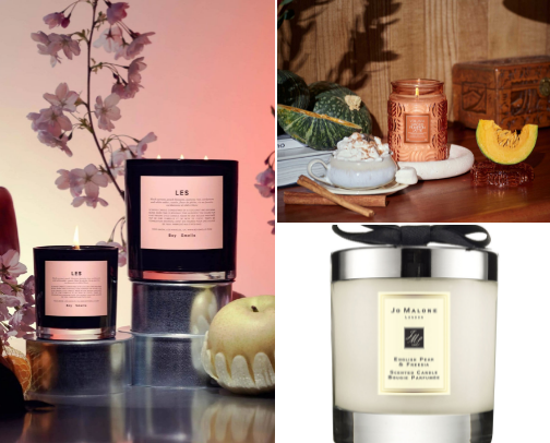 Amazing smelling candles🕯️ cover photo collage