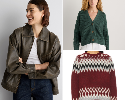 winter fashion finds cover photo collage