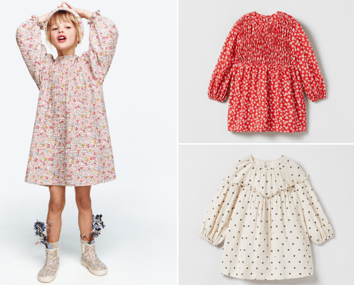 Girls clothes cover photo collage