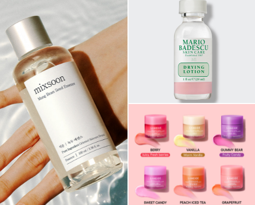 My skincare routine 🫧 cover photo collage