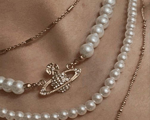 • necklaces cover photo collage