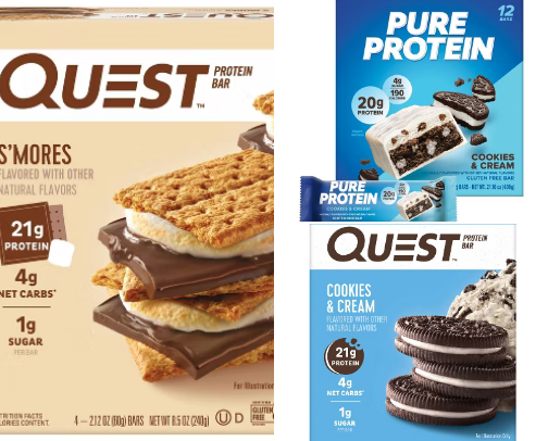 Protein Bars & Cookies cover photo collage