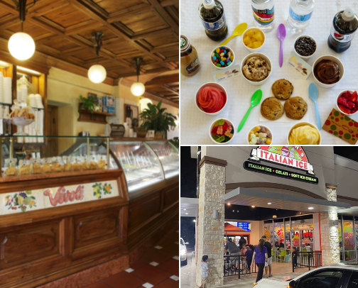 Best Gelato & Italian Ice Shops in Orlando & Kissimmee: A Local's Guide to Cool Treats cover photo collage