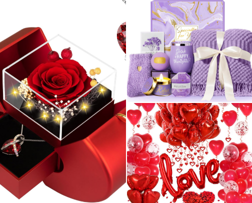 Any Ocassion Gift Ideas for Him & Her cover photo collage