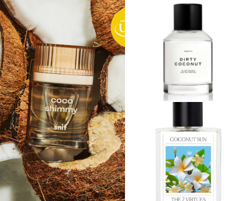 beachy perfumes cover photo collage