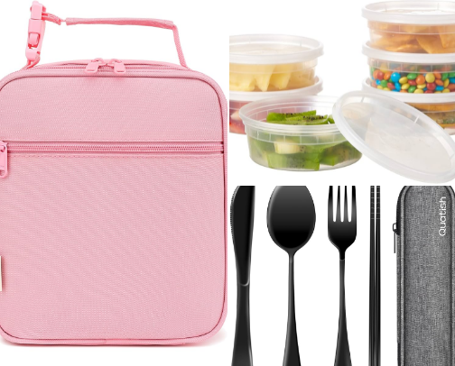Lunch essentials cover photo collage