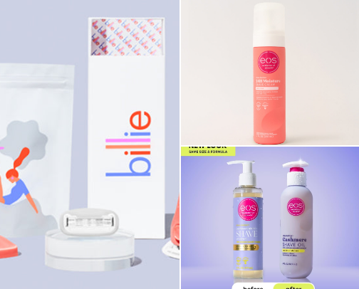 Shiny Sleek Legs / Best Hair Removal Products! 🦵✨🛁 cover photo collage